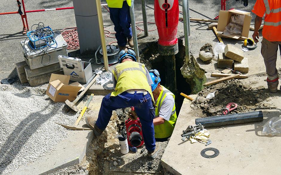 travaux assainissement Le Meux